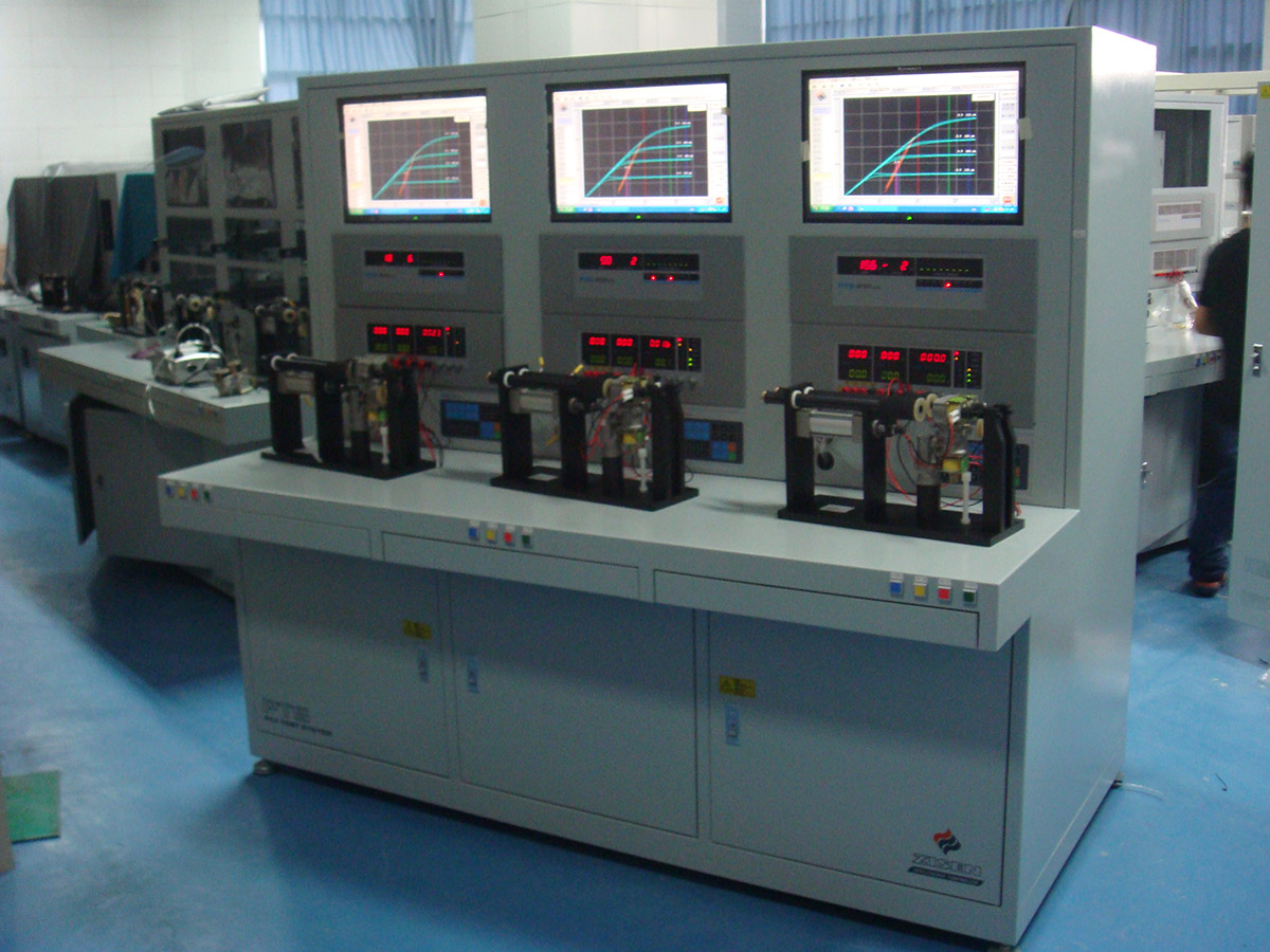 《PTS燃氣比例閥性能曲線智能測試系統(tǒng)（三工位）》